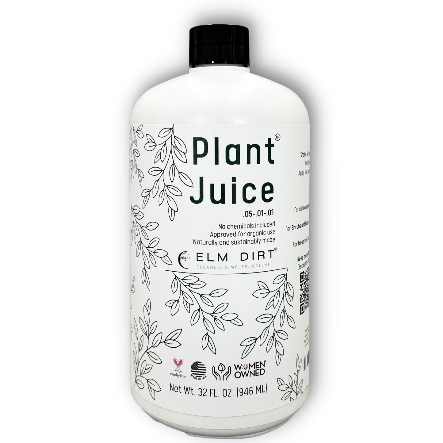 Plant Juice - Organic liquid Fertilizer Concentrate 32 oz.