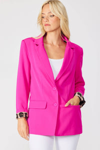 Jett Leopard Blazer
