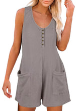 Load image into Gallery viewer, Gypsy Pocketed Sleeveless Romper
