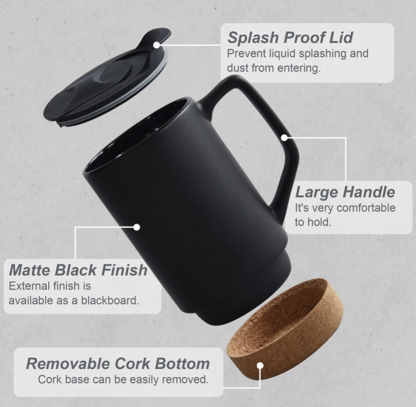 Farmhouse Tall 17 oz. Coffee Mugs