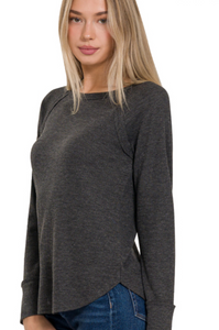 Bev Baby Waffle Henley