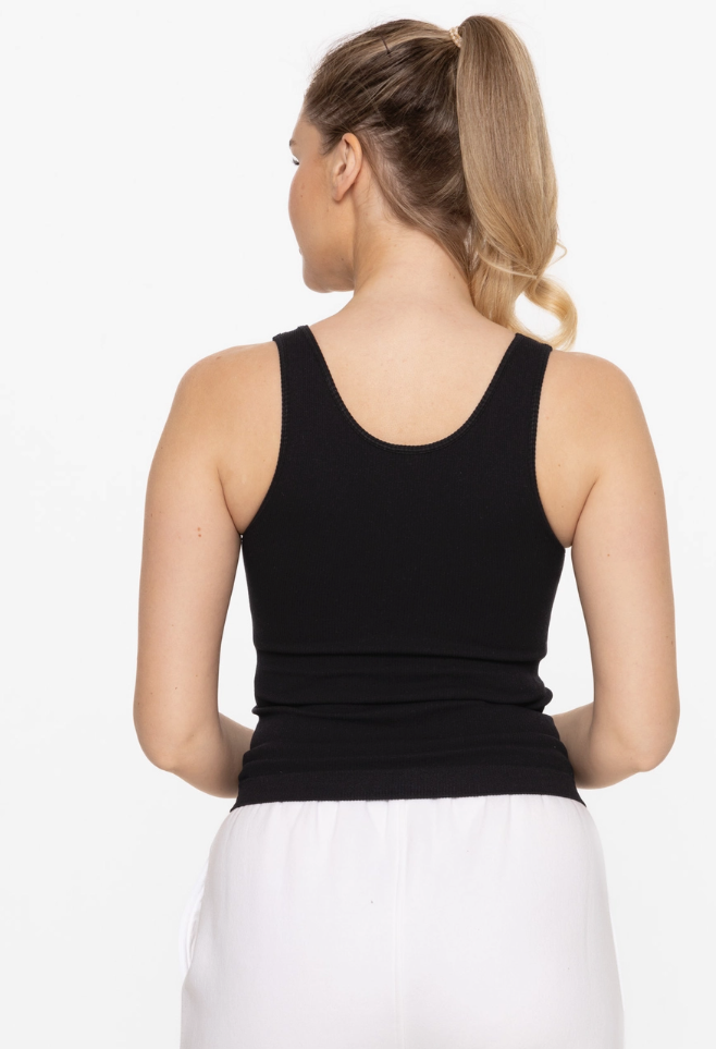 Mono B Classic Ribbed Tank