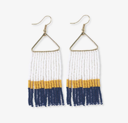 Ink and Alloy Earrings