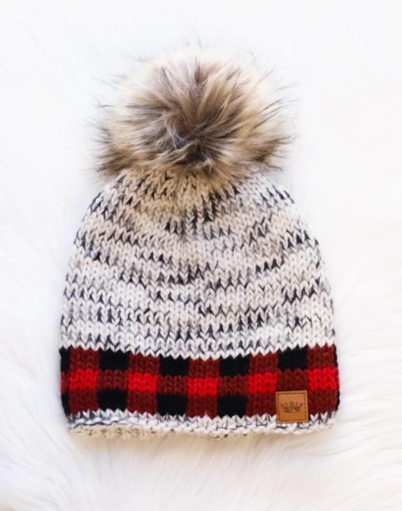 Buffalo Knit Pom Beanie