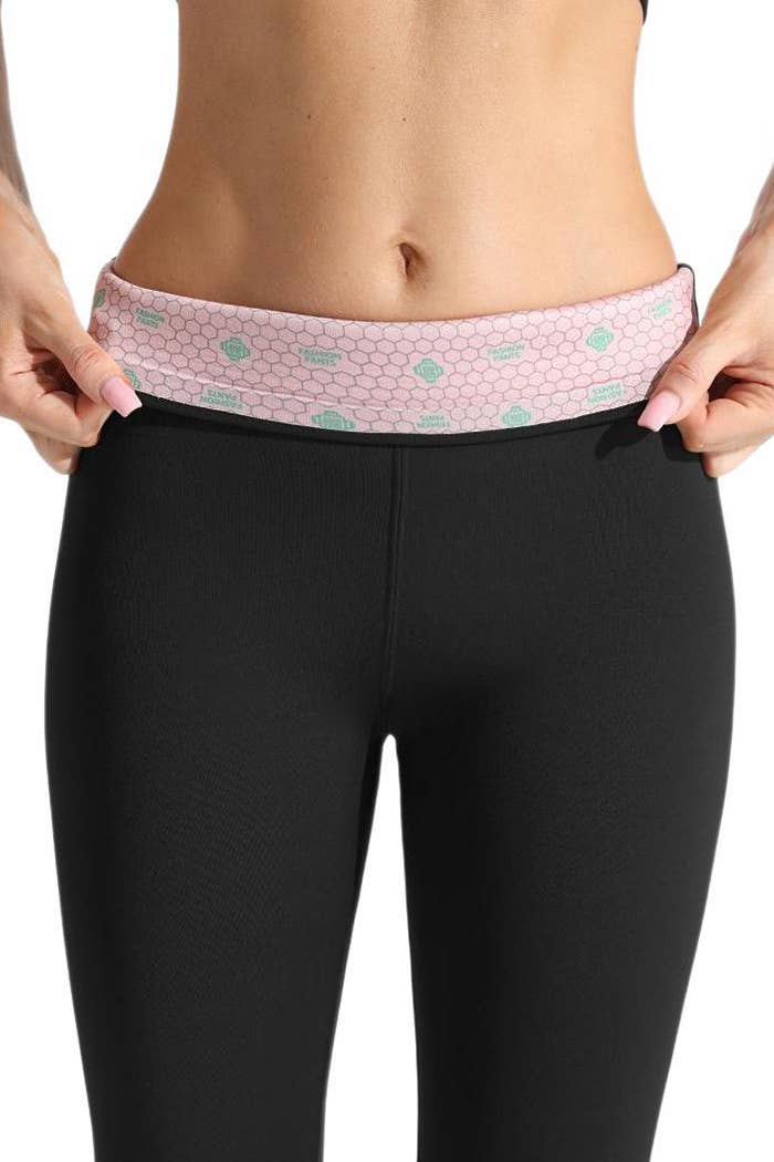 Faja Waisted Fur Lined Flare Pants