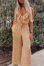 Load image into Gallery viewer, Leo Ruffle Jumpsuit
