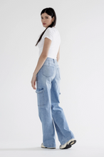 Load image into Gallery viewer, Mica High Rise Kara Cargo Jeans
