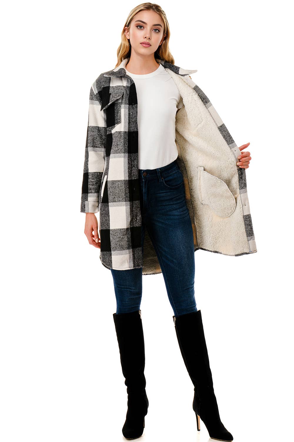 London Fog Flannel Shacket