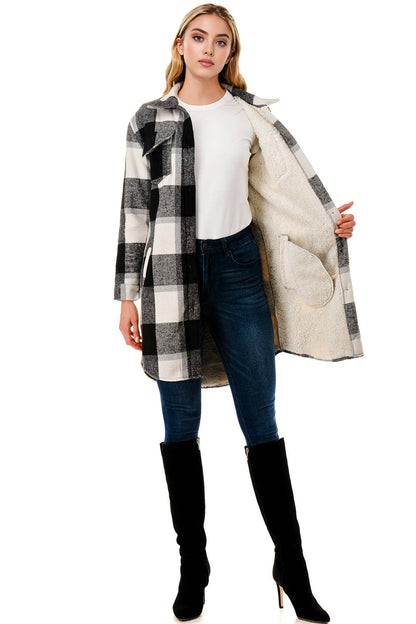 London Fog Flannel Shacket