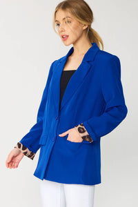 Jett Leopard Blazer