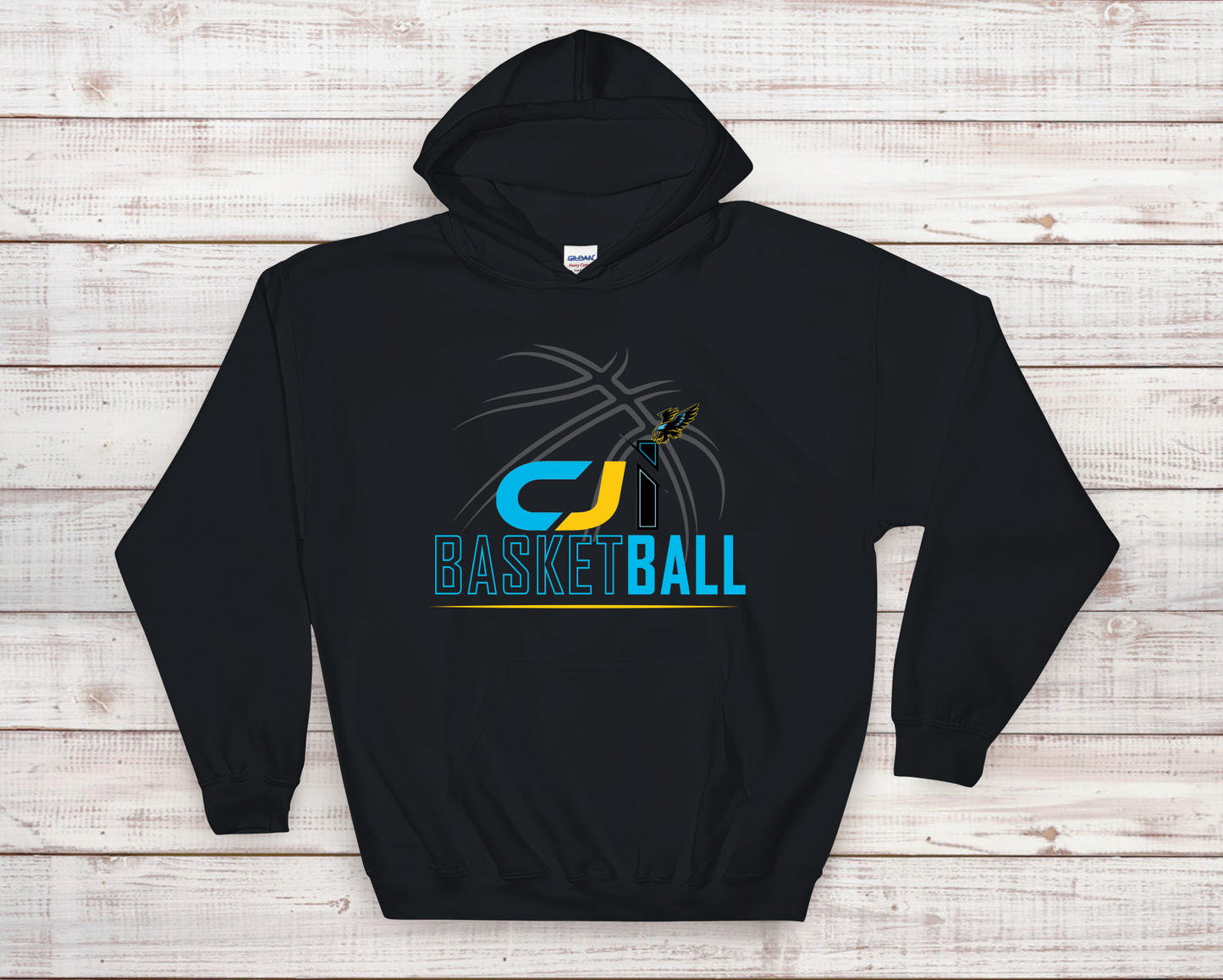 CJI Basketball Swish Hooded Sweatshirt