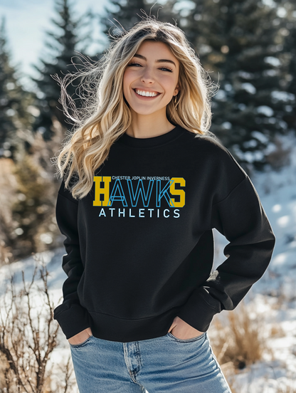CJI Hawks Athletics Graphic Sweatshirt