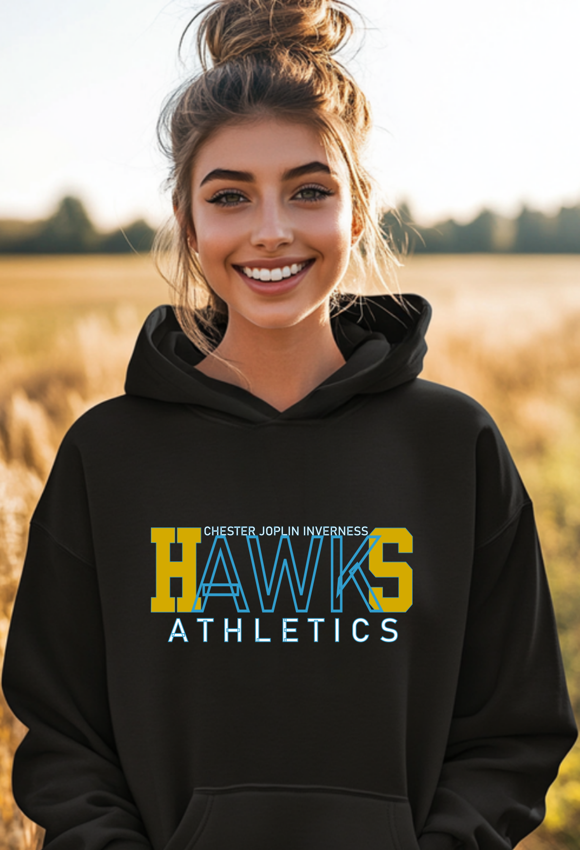 CJI Hawks Athletics Graphic Sweatshirt