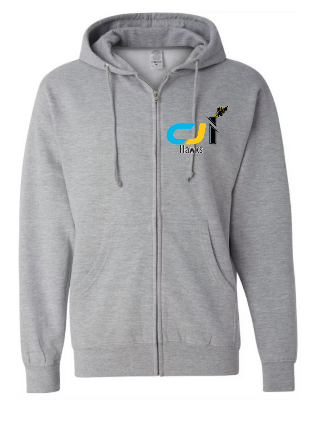 CJI Hawks Zip Up Hoodie