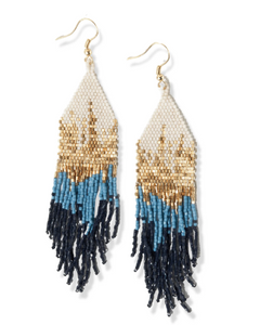Ink and Alloy Earrings