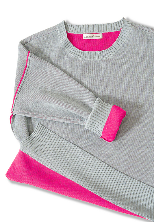 Catalina Contrast Sweater