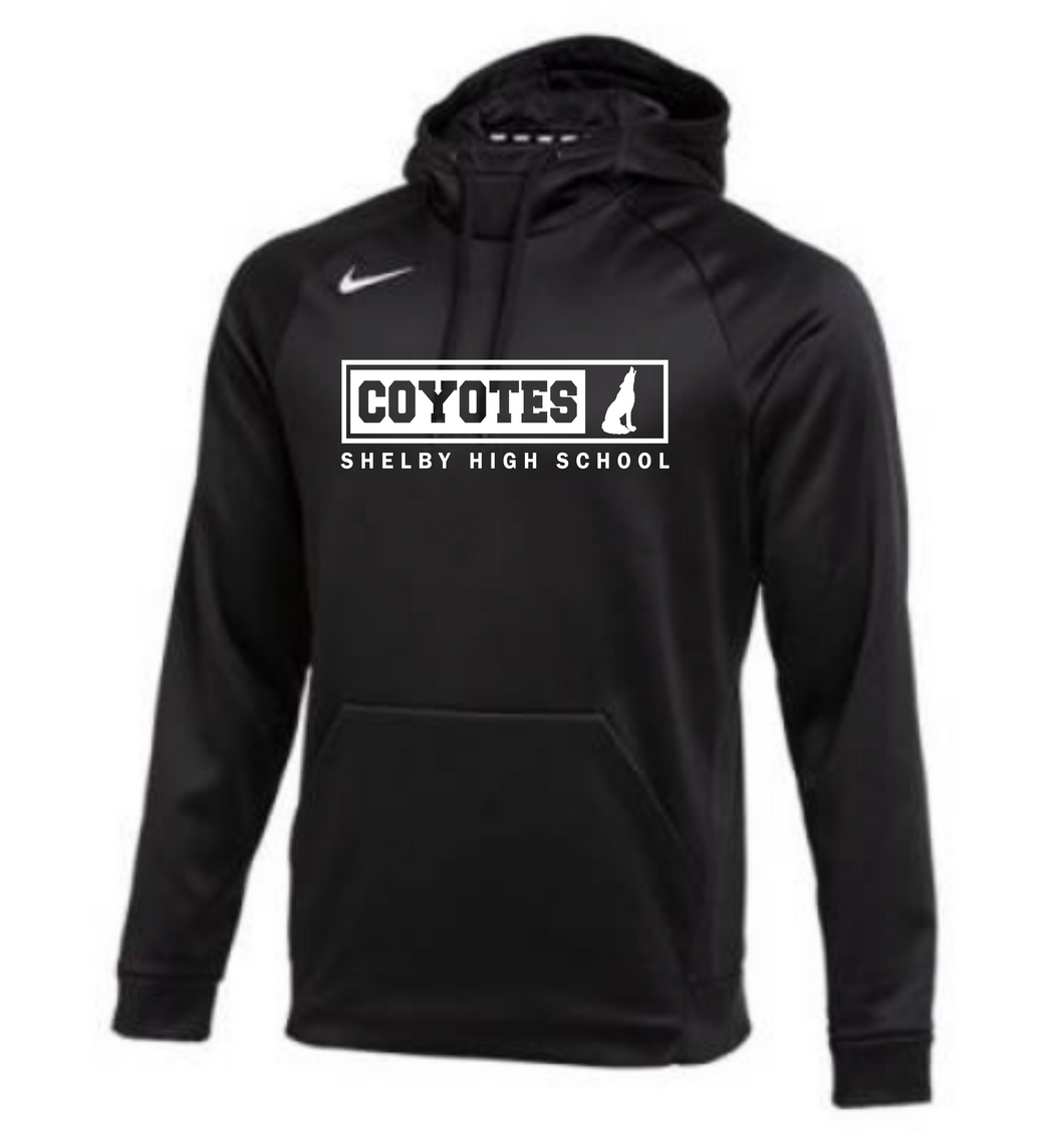 Coyotes Varsity Nike Therma-Fit Hooded Sweatshirt