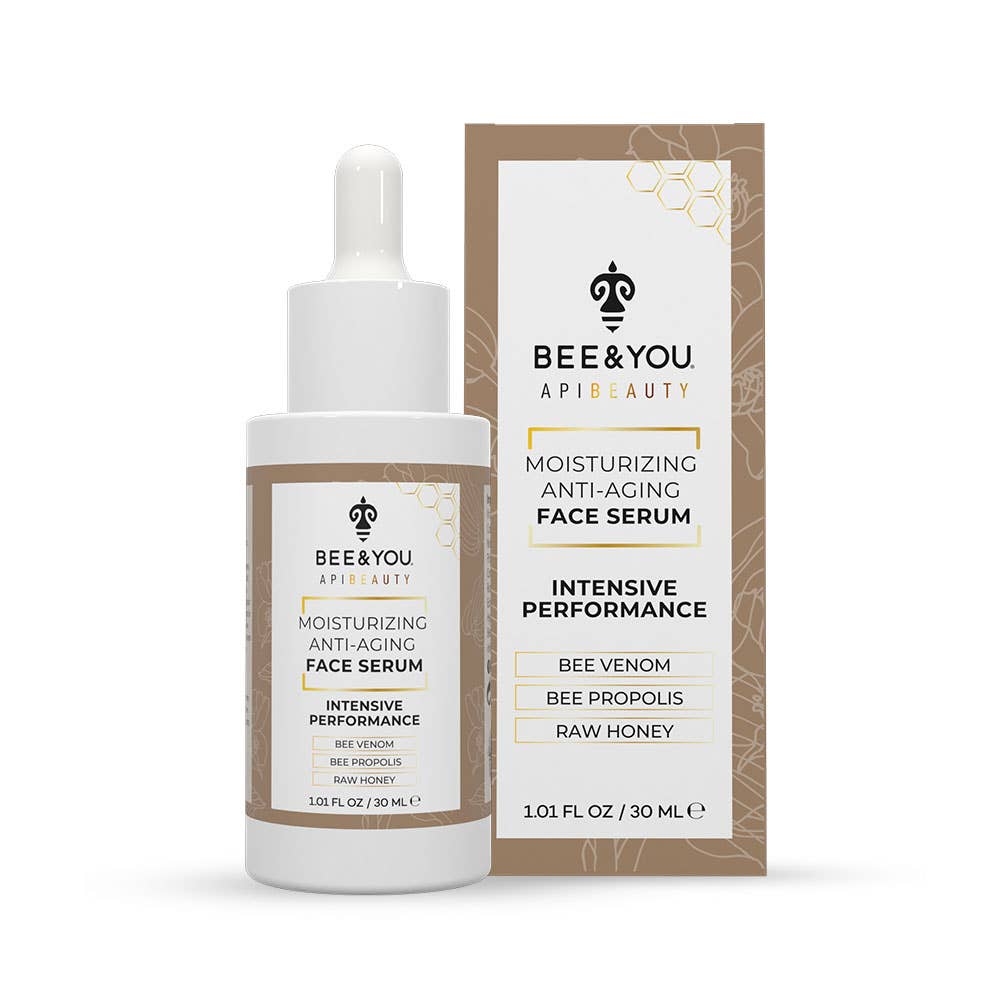 Bee & You Anti-Aging Face Serum with Bee Venom + Hyaluronic Acid