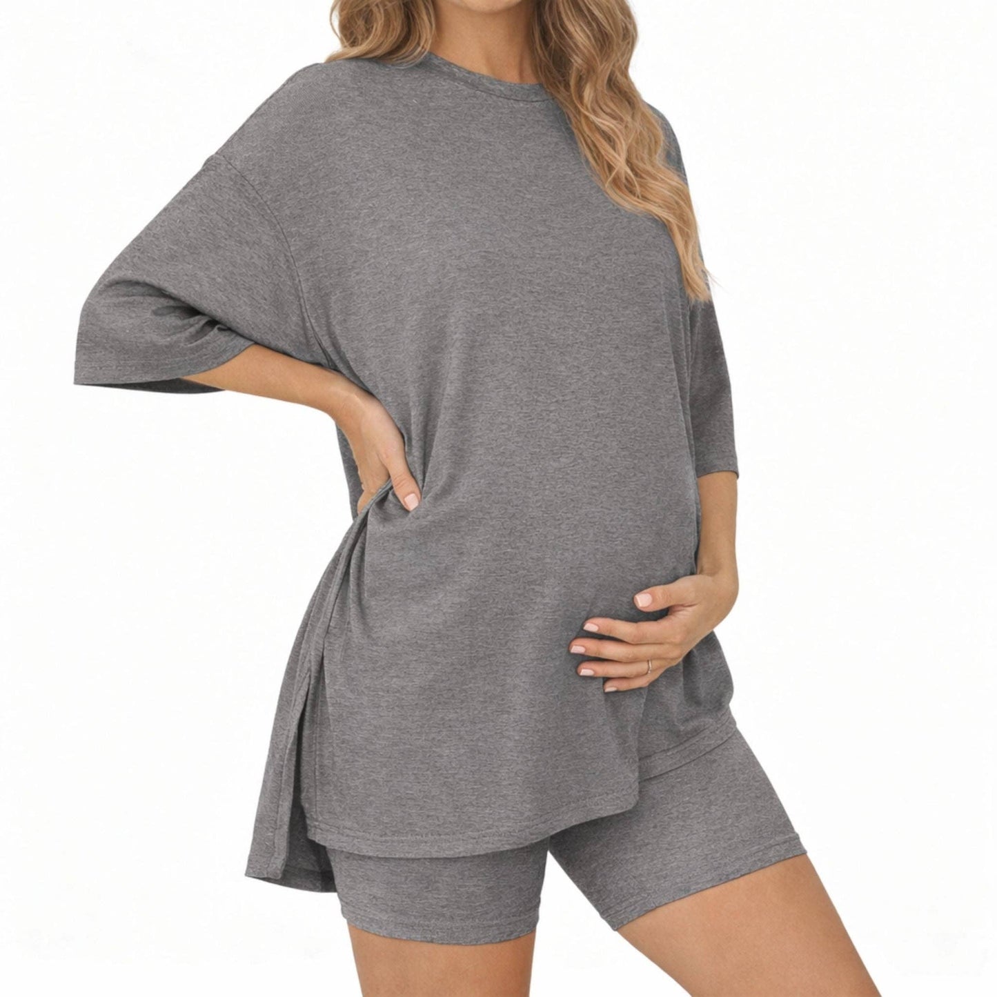 Summer Flow Relaxed Fit Maternity Lounge Activity Set