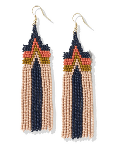 Ink and Alloy Earrings