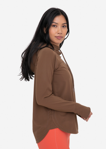Mono B Rep Cowl Hoodie