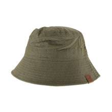 Load image into Gallery viewer, Solid Cotton C.C Bucket Hat
