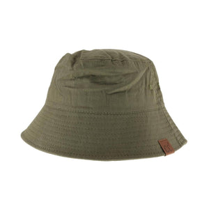 Solid Cotton C.C Bucket Hat