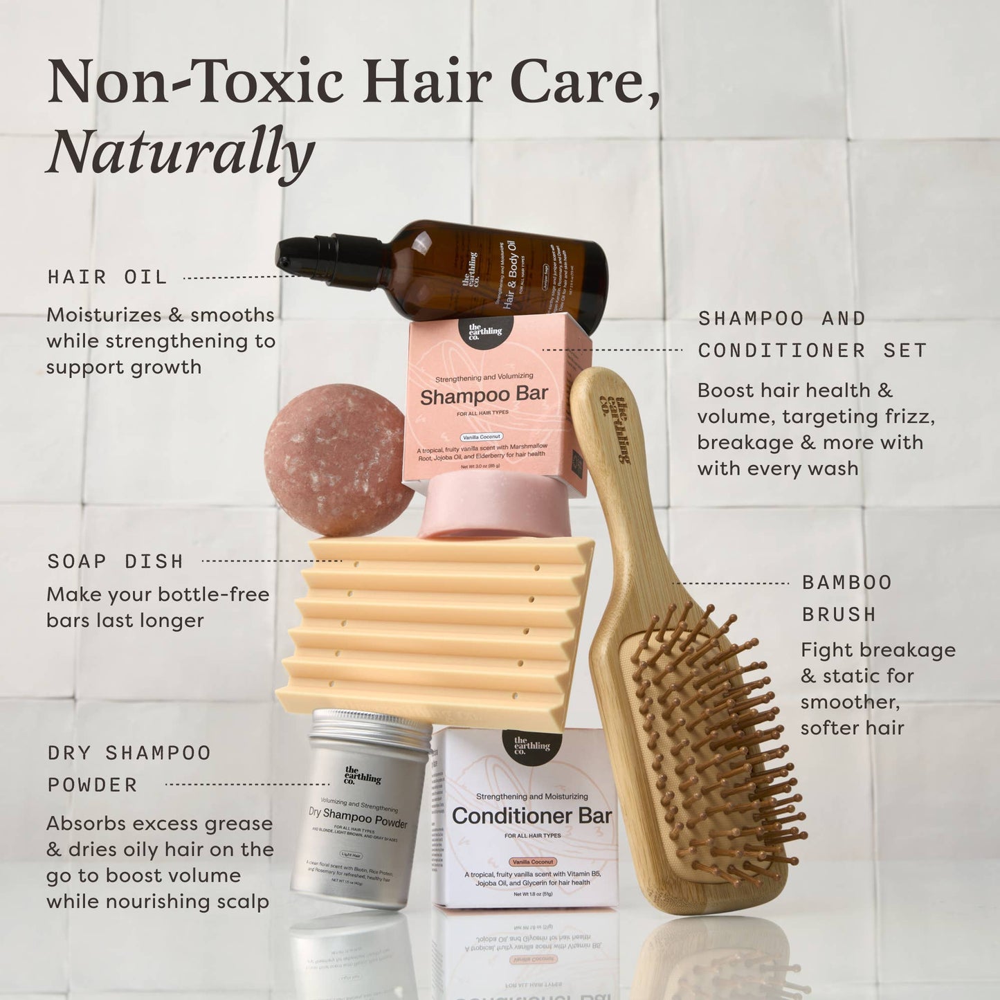 Shampoo & Conditioner Set | Volumizing | Sweet Sandalwood