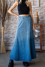 Load image into Gallery viewer, Western Swing Denim Skirt
