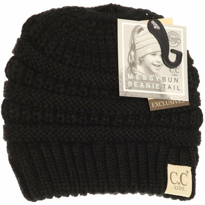 Kids Classic CC Ponytail Beanie