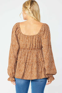 Lambert Ruffle Babydoll Top
