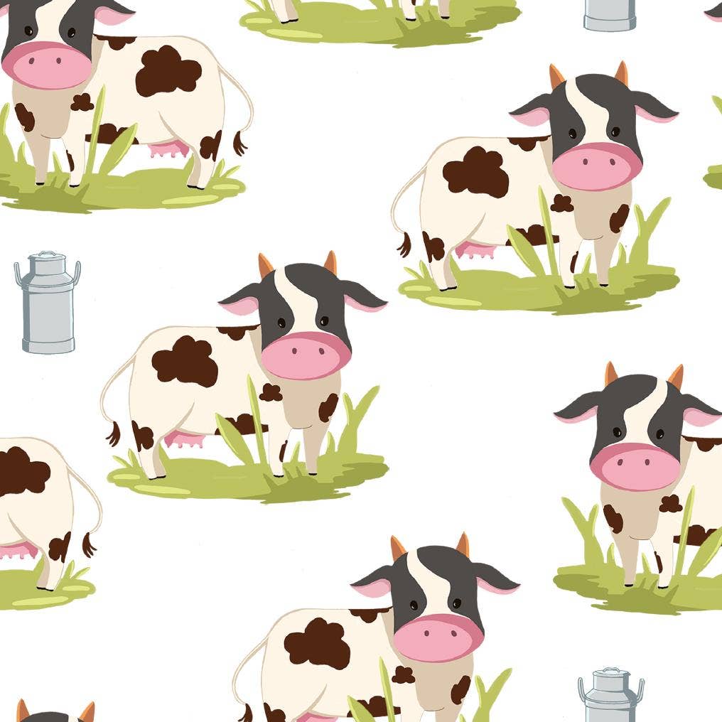 Muslin Quilt Baby & Kids Blanket Moo Moo Here Farm