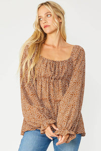 Lambert Ruffle Babydoll Top