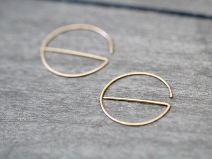 Little E Sliders: 14k Gold Filled