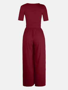 Canyon Short Sleeve Jumpsuit