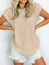 Load image into Gallery viewer, Bloom Cap Sleeve Blouse
