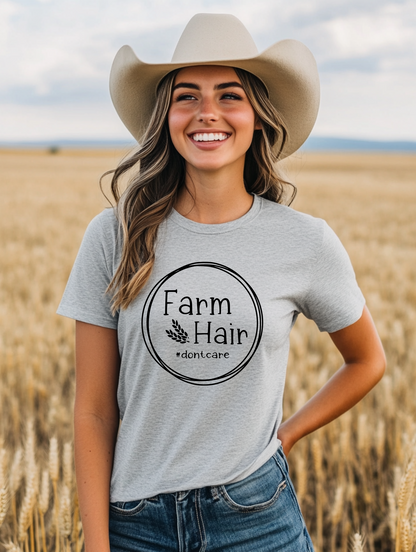 Farm Hair #dontcare Graphic T-Shirt