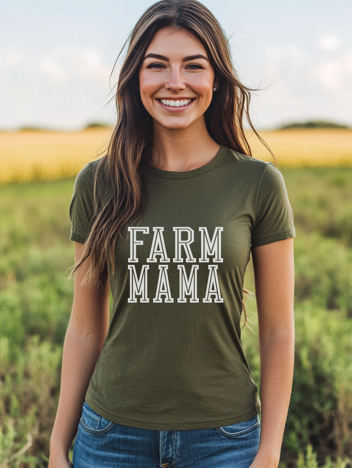 Farm Mama Graphic T-Shirt