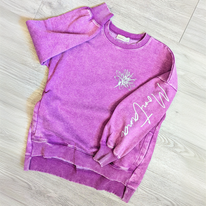 Montana Bitterroot Pocketed Crewneck Sweatshirt