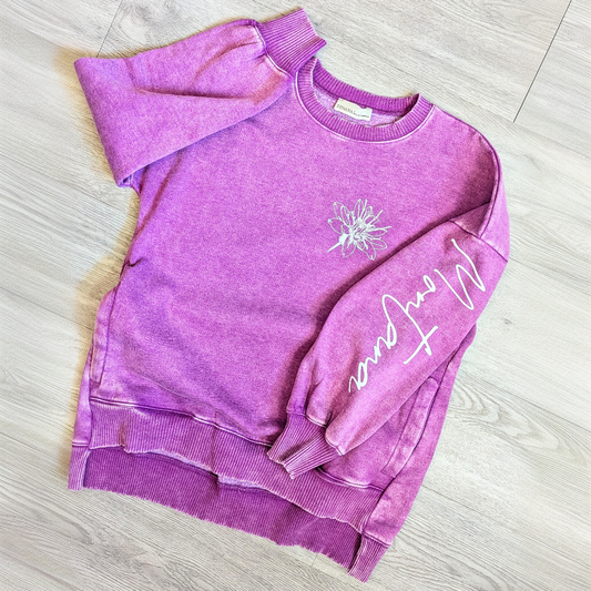 Montana Bitterroot Pocketed Crewneck Sweatshirt