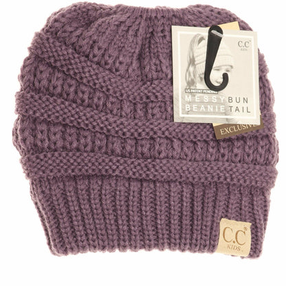 Kids Classic CC Ponytail Beanie