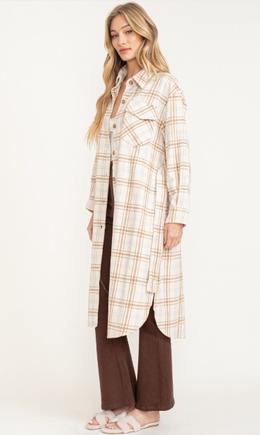 Iris Longline Shacket