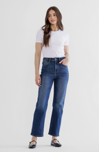 Load image into Gallery viewer, Mica Fawna Flannel Straight Jeans

