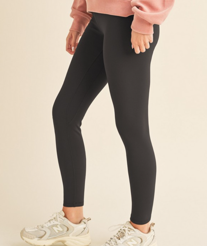 Glacier Hustle Fleece Lined Workout Leggings