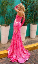 Load image into Gallery viewer, Giani Floral Sequin Gown
