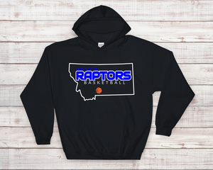 Gallatin Raptor Basketball Hoodie Sweatshirt