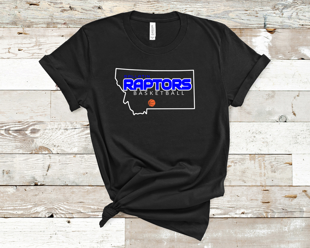 Gallatin Raptors Basketball T-Shirt