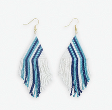 Load image into Gallery viewer, Ink and Alloy Earrings
