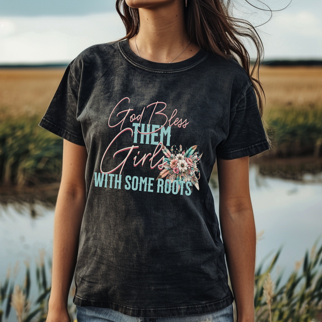 Girls with some Roots Graphic T-Shirt