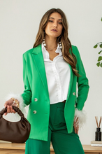 Load image into Gallery viewer, Basil Lapel Blazer
